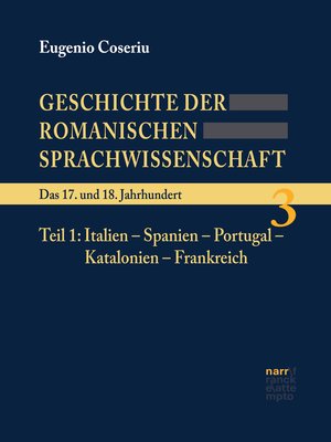 cover image of Geschichte der romanischen Sprachwissenschaft